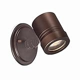 Acclaim 7690ABZ Cylinders Collection 1-Light Wall Mount Outdoor Light Fixture, Architectural Bronze 