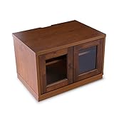 LOWYA （ロウヤ） テレビ台 ラック 収納 国産 天然木 選べる幅 カスタマイズ可能 可動棚 コードスリット おしゃれ 開き戸タイプ 幅60cm ウォルナット 新生活