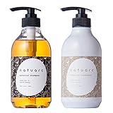 Natuarc ナチュアーク シャンプー ＆ トリートメント セット オーガニック 無添加 天然由来 ボタニカル 弱酸性 ノンシリコンシャンプー/ボタニカル トリートメント アミノ酸 配合 500ml&500ml