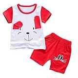 Loveble SHORTS ベビー・ガールズ US サイズ: 0-1Y カラー: レッド