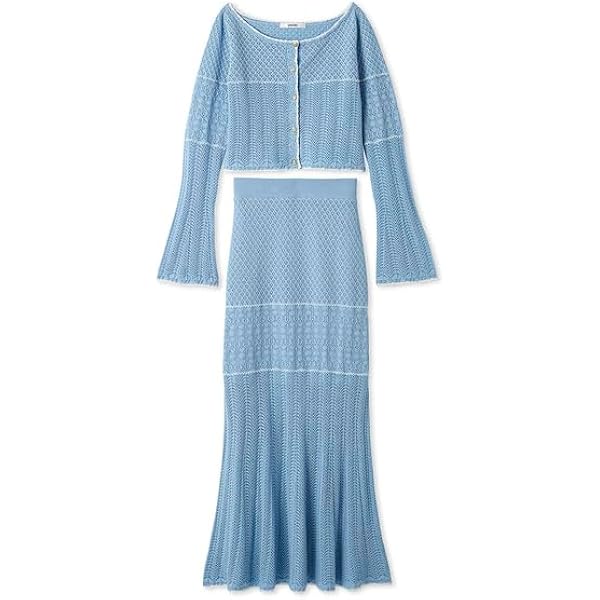 美品 snidel カットレースオフショルワンピース DNVY 完売品　タグ付き カットレースオフショルワンピース(マキシ・ロングワンピース