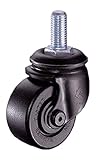 ハンマー　低床式重荷重用ねじ式ナイロン車Ｂ入り５０ｍｍ　Ｍ２０ＸＰ２．５
