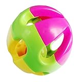 Haibei 3.15インチベビーカラフルなRattleベルリングボールTake Along Tunes Musicalおもちゃ