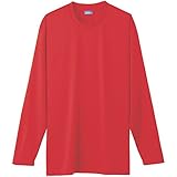 SOWA(ソーワ) 50382 長袖Tシャツ レッド L