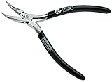 C. K Tools T3767 Precision Bent Snipe Nose Pliers, 5-3/4-Inch OAL [並行輸入品]