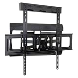 エース・オブ・パーツ テレビ壁掛け金具 42-90インチ対応 上下左右アームタイプ PRM-LTMXPRO 【大型テレビ壁掛け】 (金具ブラック・ポケットあり)
