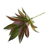 Lovoski インテリア　かわいい　人工多肉植物　フラワー　草　植物　家の装飾　撮影　小道具　全６様式選ぶ - 色1, 様式1
