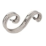 uxcell スクロールバラスター ゲートフェンス S形 150mmx80mm 304ステンレス鋼 シルバートーン