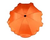 BABY SUN UMBRELLA PARASOL BABY PRAM PUSHCHAIR BUGGY CANOPY PROTECT FROM SUN/RAIN (Orange) by TheLitt