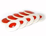 [Nikayoni Store’s] フェルトディスク バフ 10枚セット 外形 100mm 内径 16mm 羊毛 製 ステンレス ブロンズ 銅 鉄 アルミニウム アルミ ガラス 硝子 セラミック 大