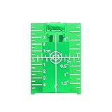 Huepar ターゲットカード 振り下げターゲット ブラケット マグネット付き 緑