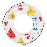ドウシシャ 浮き輪 2色すいか 70cm 子供用