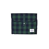 ギンガム携帯オムツポーチ　グリーン　COCOWALK/ココウォーク