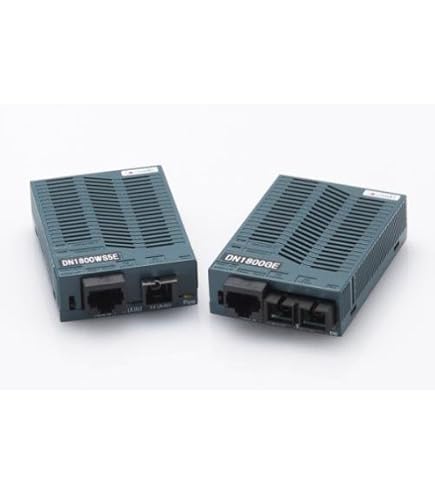 大電株式会社 DYDEN メディアコンバーター DN1800GE 2個セット Amazon.co.jp: 大電 1000BASE-T/Xメディアコンバータ DN1800SG2E