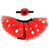 Disney ACCESSORY ベビー・ガールズ カラー: レッド