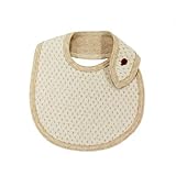 オーガニックコットン　水玉ニットスタイ