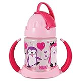 NUK Straw Learner Cup, 5-Ounce (Pink) by NUK