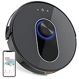 ロボット掃除機 レーザーSLAM識別 1800Pa強力吸引 360°マッピング機能 高精度ナビゲーション