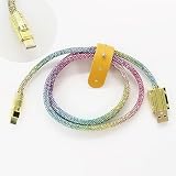 急速充電対応カラーダイヤモンドUSBケーブル Type-C (Type-C【HDL-1064】)