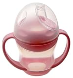 トトハウス(TOTO HOUSE) 離乳 ベビー コップ 練習 ソフトアヒル口デザイン　歯ぐきを保護　シリコン製　ビスフェノールA不使用　160ml (ピンク)