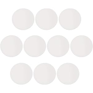 全10サイズ 時計用部品 レンズ ミネラルガラス クリア 10個セット - 33.5mm