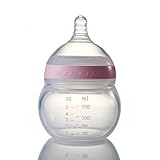[ママチ] シリコーン哺乳瓶 (小) Mamachi Silicone Feeding Bottle (Small) (Pink)