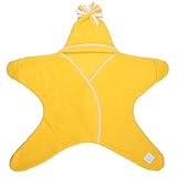 Tuppence & Crumble タッペンスアンドクランブル 星型アフガン Star Wrap スターラップ 4-10ヶ月用 イエロー