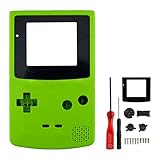 OSTENT カバー フルハウジング シェル ケース 交換 任天堂 GBC ゲームボーイカラー コンソール用 (Green)
