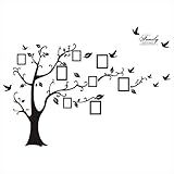 Large Balck Photo Picture Frame Wall Decal Picture Gallery Wall Decal 180cmH [並行輸入品]