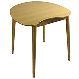 タンスのゲン ダイニングテーブル 単品 オーク 75cm 高さ70cm 天然木 ダイニング テーブル 木製 ナチュラル 11719190 NA