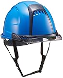 TOYO シールド付きヘルメット ヴェンティープラス スチロール入り ロイヤルブルー/スモーク/グリーン (#3標準) No.391F-S-G
