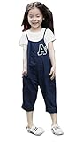 Plus Nao(プラスナオ) オーバーオール ズボン サロペット おしゃれ かわいい キュート デニム 男女兼用 女の子 男の子 子供 キッズ ジュニ デニム 130