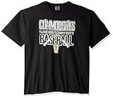 NCAA Vanderbilt Commodores Baseball Bats半袖快適カラーTシャツ、XXL、ブラック