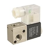 uxcell　電磁弁　DC 12V 　3W 250mA 　2 ポジション、 3 道　6.1 x 2.2 x 6cm