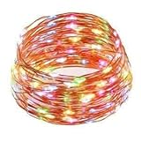 LED String Lights 49 ft with 150leds USB power supply Cooper string light indoor and outdoor waterpr