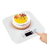 ホワイトキッチンスケール精密ベーキング食品家庭高精度中華医学小計量電子グラム