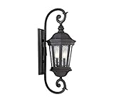 Savoy House 5-5082-BK Hampden Wall Mount Outdoor Lantern [並行輸入品]