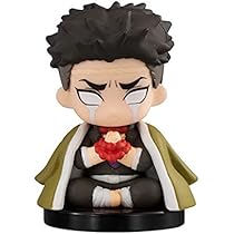 鬼滅の刃　悲鳴嶼行冥　缶バッジ　すわらせ隊　ガチャガチャフィギュア 41Rm9I2AfgL._AC_UL210_SR210,
