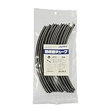 JAPPY 熱収縮チューブ 円形 (袋入り20本) 黒 JTC5.0-BK