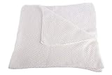Unisex Super Soft 100% Cashmere Baby Blanket - 'White' - hand made in Scotland by Love Cashmere by L