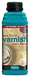 Polyvine Wax Finish Varnish Satin 500ml [並行輸入品]
