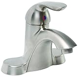 Premier 126956 Waterfront Single-Handle Lavatory Faucet without Pop-Up, Brushed Nickel [並行輸入品]