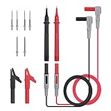 Neoteck　テストリード　ワニ口テストリード　テストリードセット　マルチメータ用　１８ヶ月保証期間