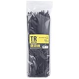 TR Industrial TR88303 Multi-Purpose Cable Ties (100 Piece), 12", Black [並行輸入品]
