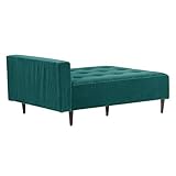 arne ベンチソファ 背もたれ無し ベンチチェアー 長椅子 片肘付き イス ダイニング 2人掛け 布張り Baggy SA 4×5 V-1027 ブルーグリーン