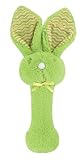 Stephan Baby Fuzzy Bunnie Rattle, Green by Stephan Baby [並行輸入品]