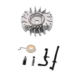 P Prettyia STIHL　017 018 MS170 MS180用　チェーンソーフライホイール+オイル燃料ラインキット　高品質　交換部品　