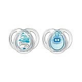 Tommee Tippee Every Day Pacifier 0-6 Months 2 Pack - Clear by Tommee Tippee [並行輸入品]