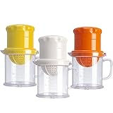 ハンドジューサー レモンジューサー ジュース絞り器 手動式 フルーツしぼり 家庭用 業務用 ランダム配信 Hillrong