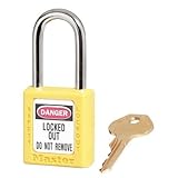 Lockout Padlock, KD, Yellow, 1-3/4"H [並行輸入品]